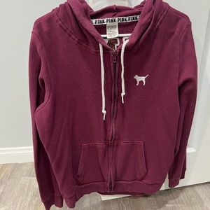 PINK Sweater - Burgundy